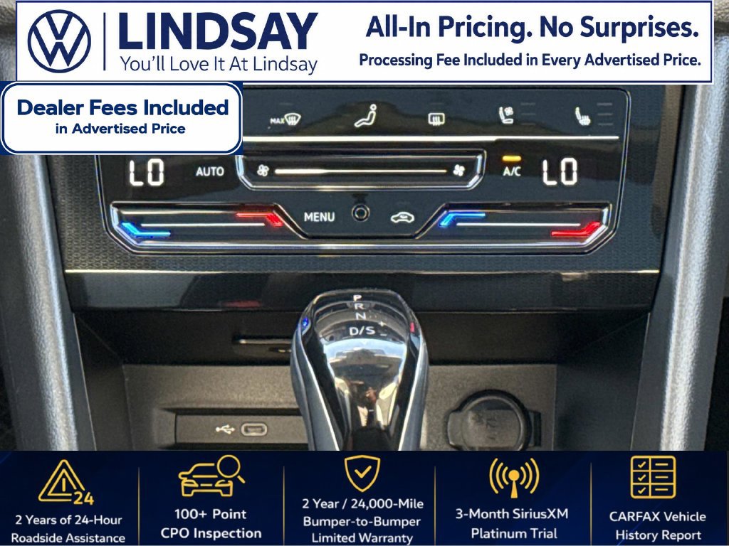 Certified 2025 Volkswagen Taos SEL w/ Black Wheel Plus Package AWD/4WD image 17