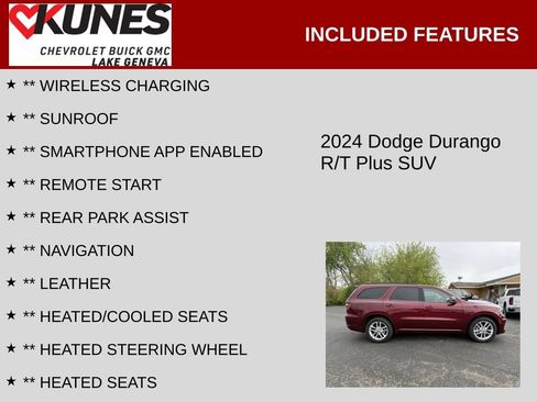 Used 2024 Dodge Durango R/T AWD/4WD image 2