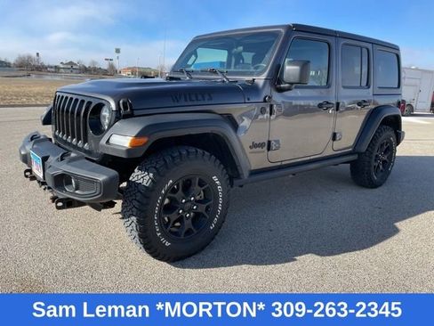 Used 2021 Jeep Wrangler Unlimited Sport image 1