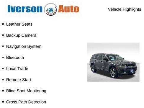 Used 2023 Jeep Grand Cherokee L Limited image 2