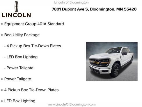 Used 2025 Ford F150 Tremor w/ Bed Utility Package AWD/4WD image 5