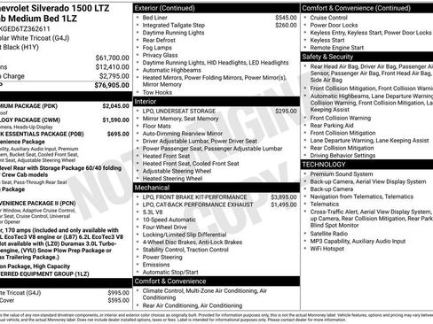 New 2026 Chevrolet Silverado 1500 LTZ w/ LTZ Premium Package AWD/4WD image 2
