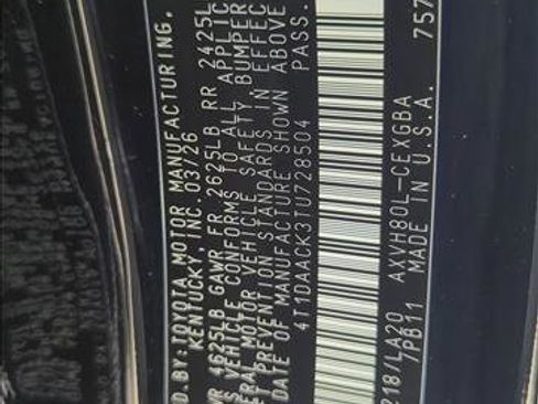 New 2026 Toyota Camry XLE FWD image 25