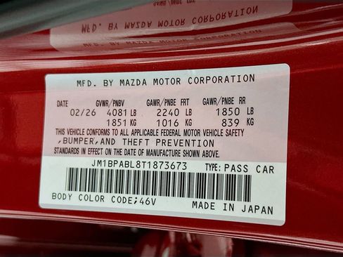 New 2026 MAZDA MAZDA3 s Sport image 9