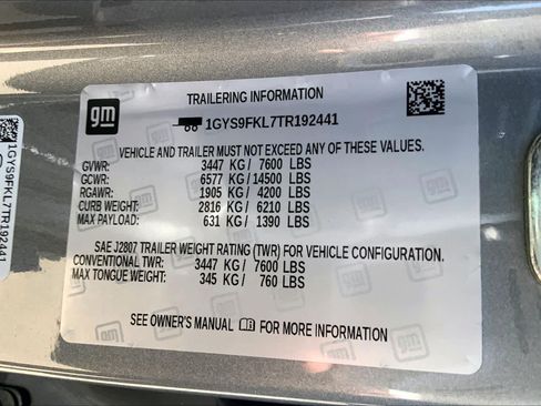 Used 2026 Cadillac Escalade Sport w/ Touring Package AWD/4WD image 33