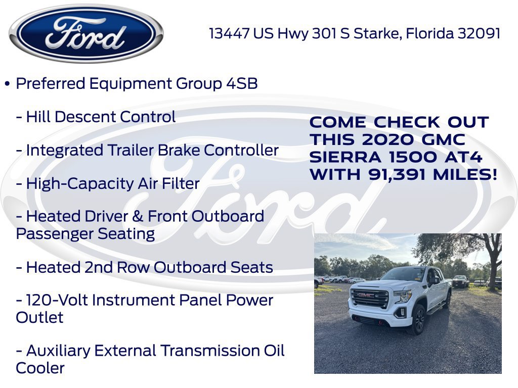 Used 2020 GMC Sierra 1500 AT4 w/ AT4 Premium Package AWD/4WD image 22