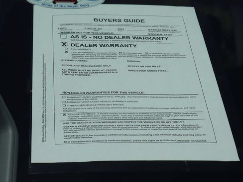 Used 2024 Ford F350 XL RWD image 59