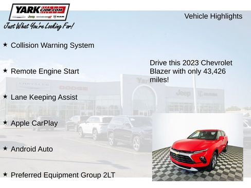 Used 2023 Chevrolet Blazer LT image 7