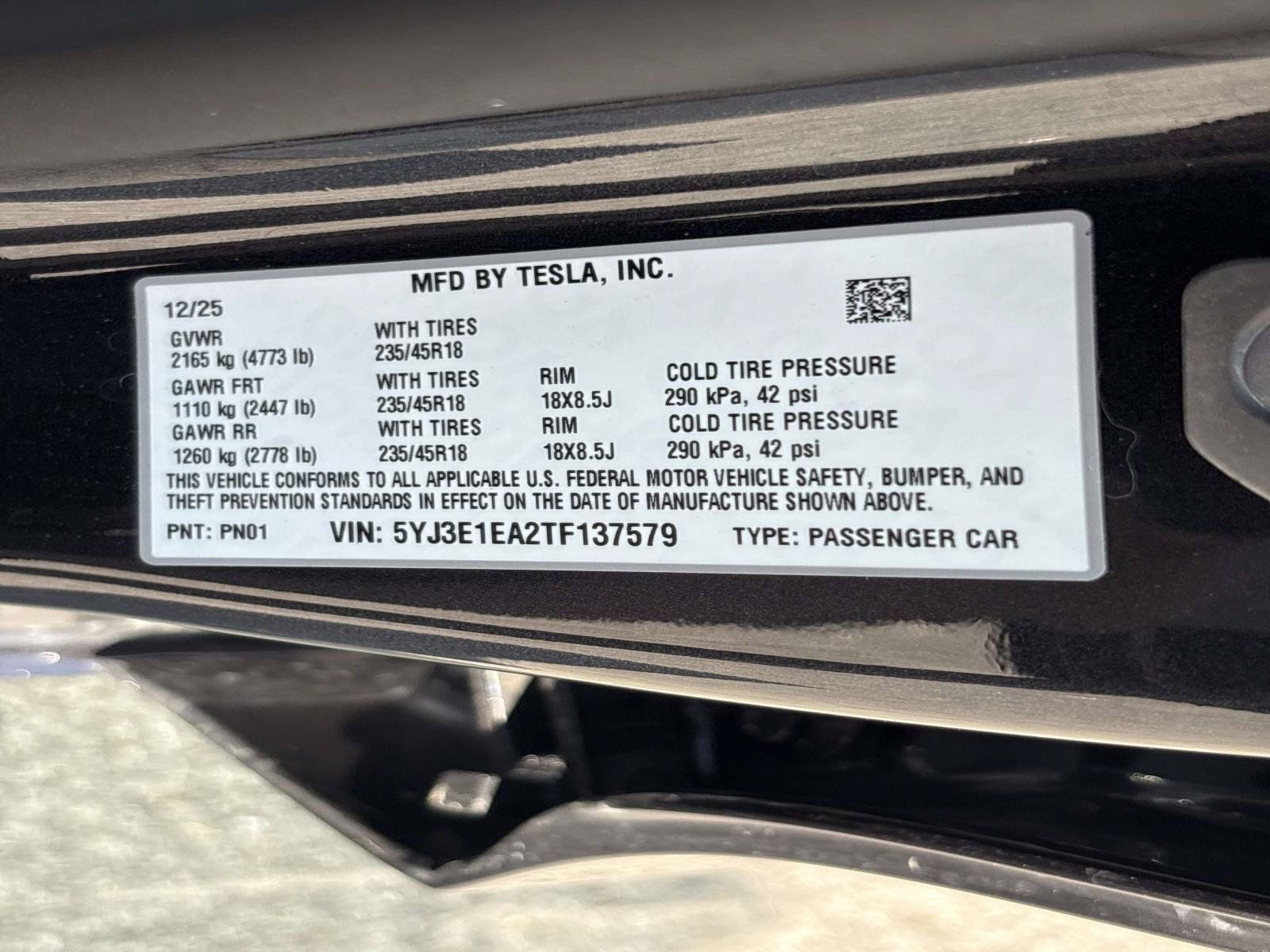 Used 2026 Tesla Model 3 RWD image 21