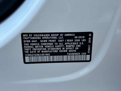 Used 2020 Volkswagen Passat 2.0T SE image 19