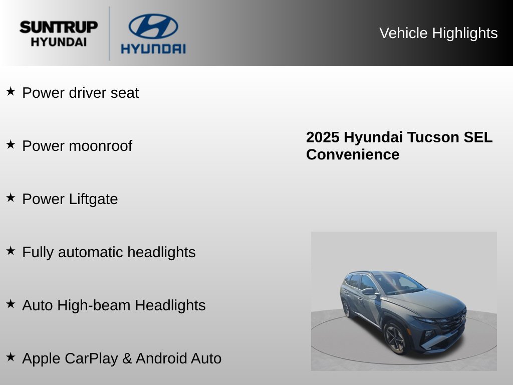 Used 2025 Hyundai Tucson SEL AWD/4WD image 16
