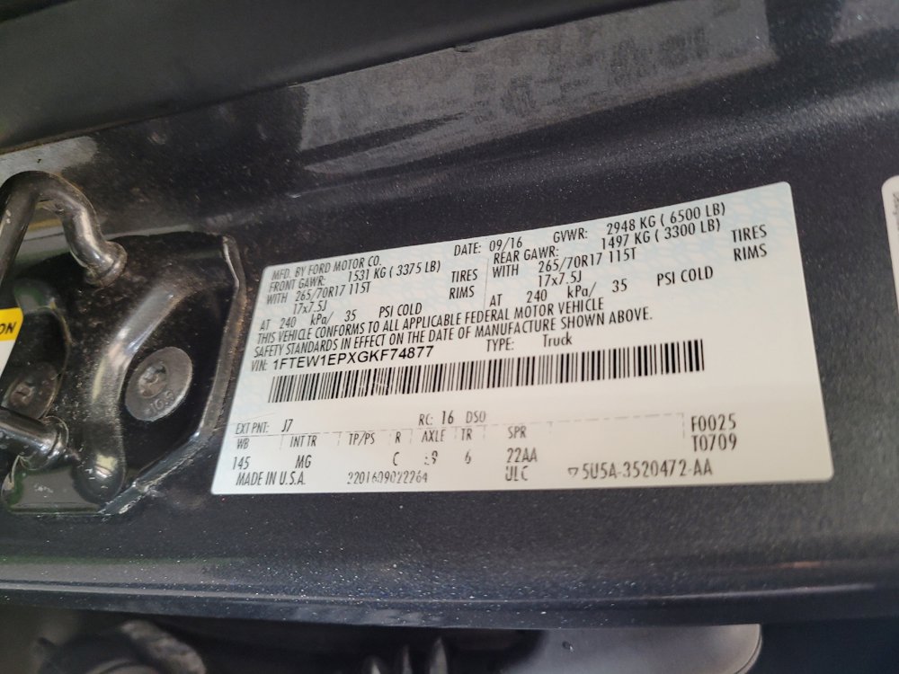 Used 2016 Ford F150 XLT w/ Equipment Group 301A Mid AWD/4WD image 33
