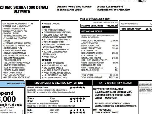 Used 2023 GMC Sierra 1500 Denali Ultimate image 4