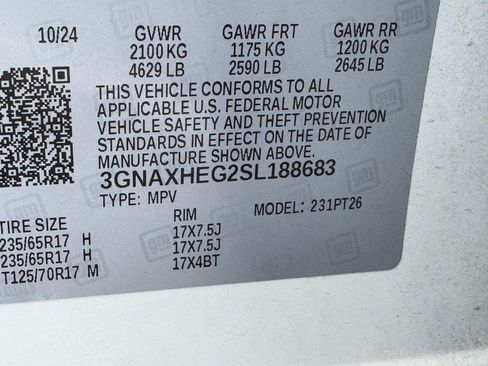Used 2025 Chevrolet Equinox LT w/ Convenience Package II FWD image 24