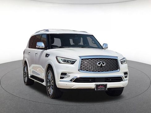 Used 2021 INFINITI QX80 Sensory w/ Cargo Package AWD/4WD image 3