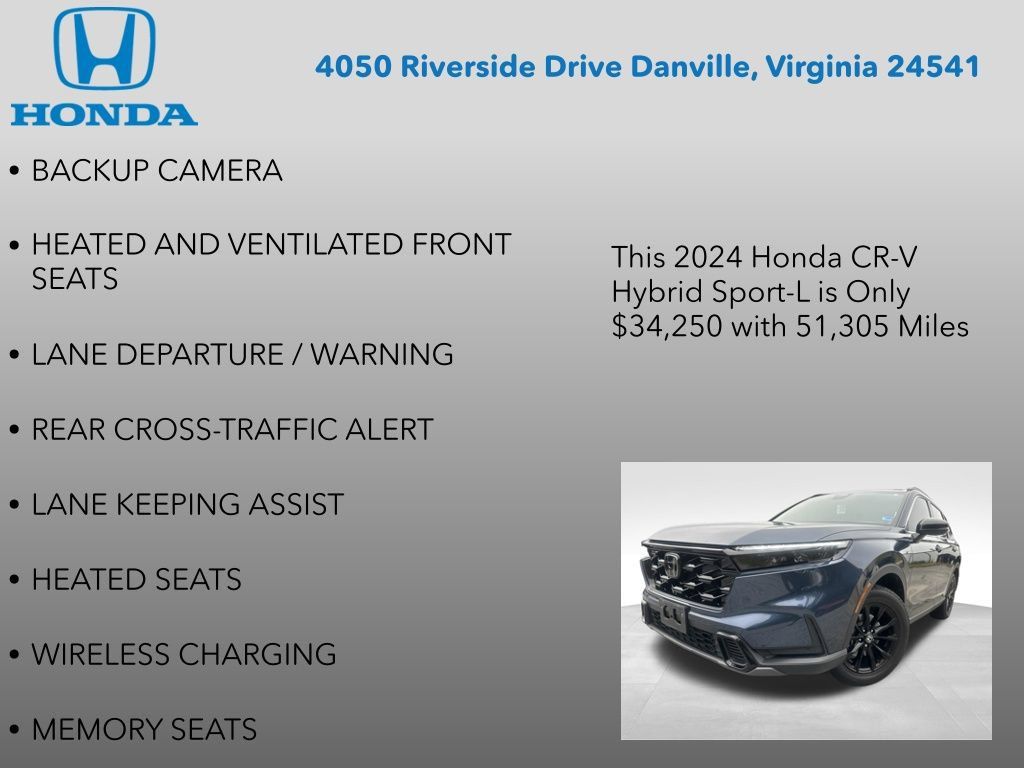 Used 2024 Honda CR-V Sport-L image 12