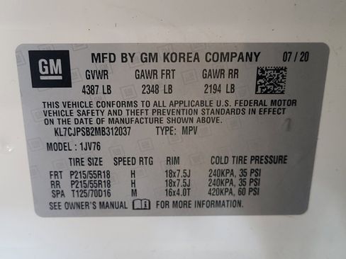 Used 2021 Chevrolet Trax LT w/ Premium Seat Package image 33