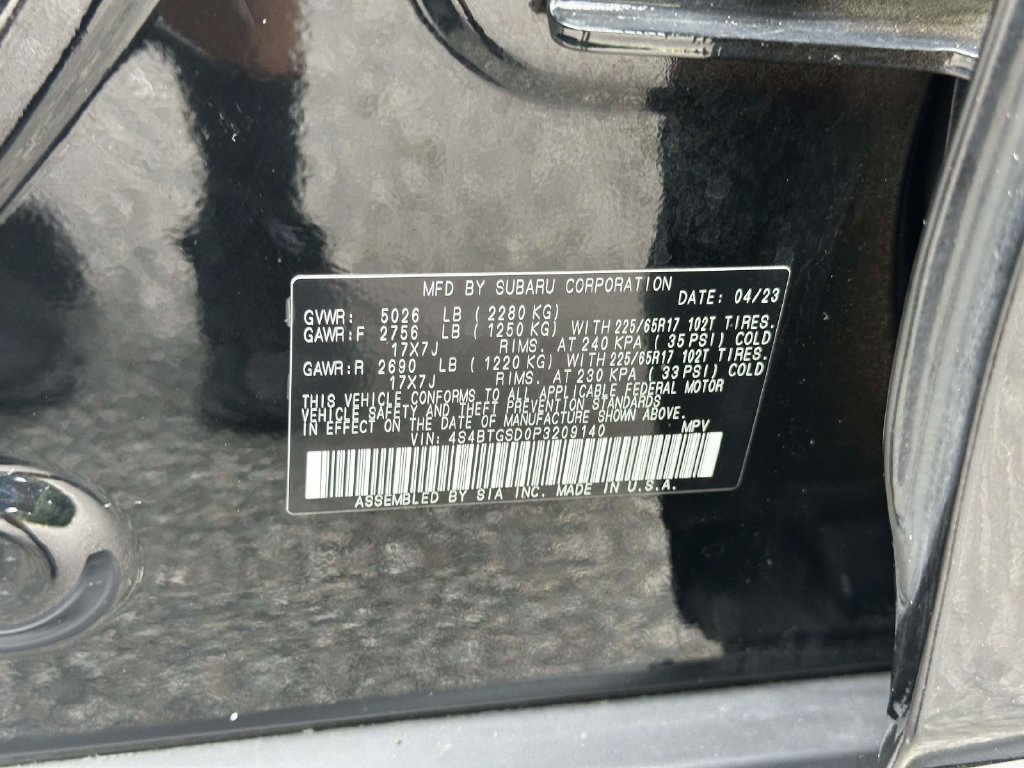 Certified 2023 Subaru Outback Wilderness AWD/4WD image 13