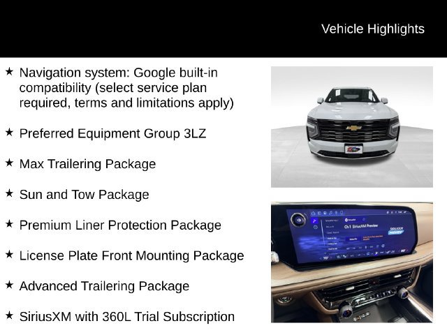 Certified 2026 Chevrolet Tahoe High Country w/ Sun And Tow Package AWD/4WD image 16