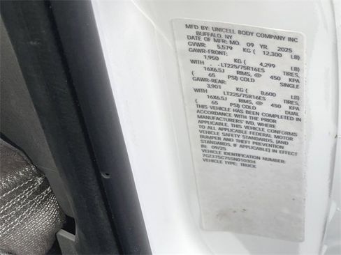 New 2025 GMC Savana 3500 w/ Power Convenience Package image 25