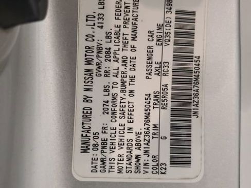 Used 2006 Nissan 350Z Touring image 31