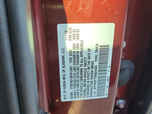 Used 2019 Honda Ridgeline RTL-E image 33