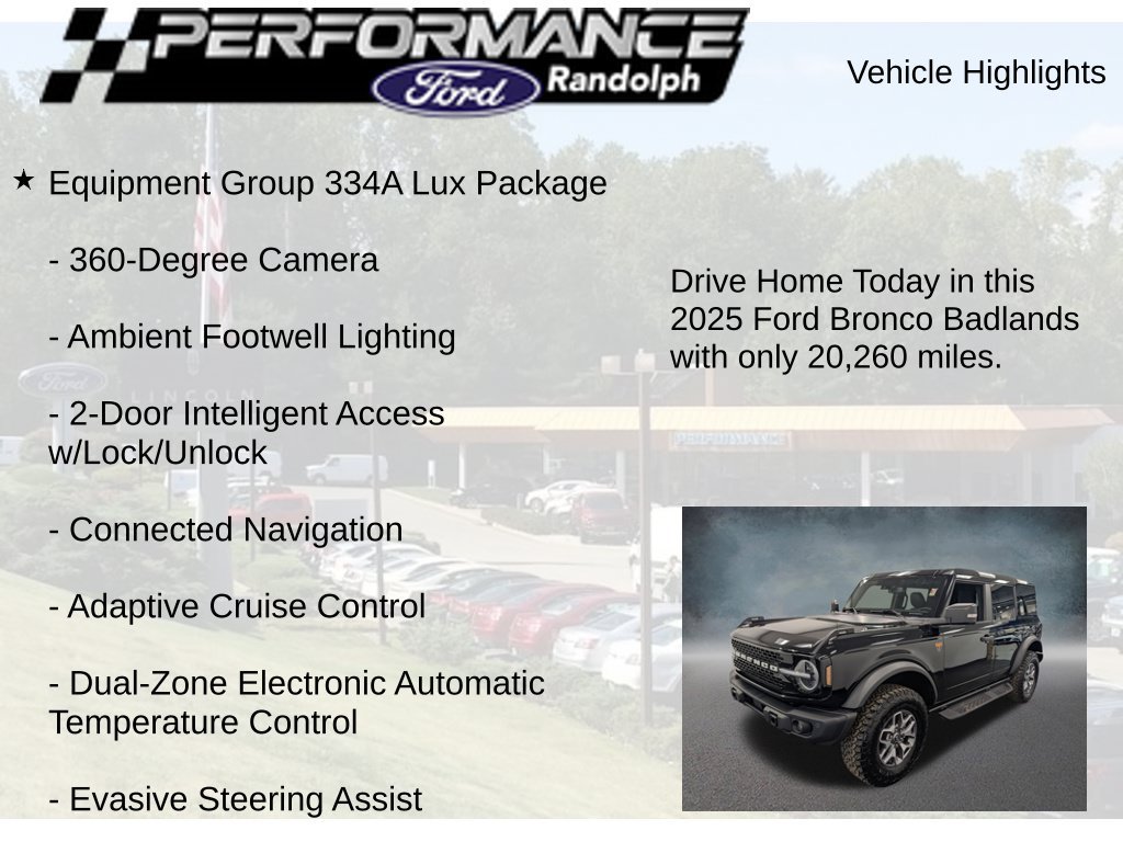 Used 2025 Ford Bronco Badlands AWD/4WD image 8