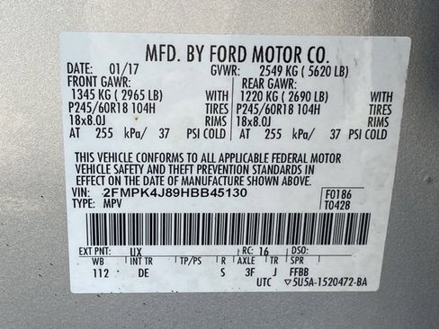 Used 2017 Ford Edge SEL image 25