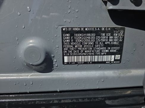 Certified 2023 Honda HR-V Sport image 25