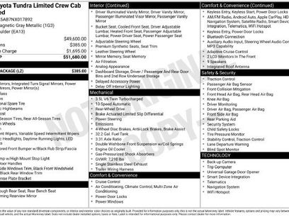 Used 2022 Toyota Tundra Limited w/ Power Package