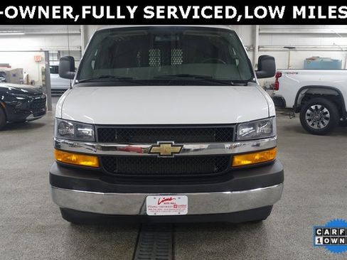 Used 2024 Chevrolet Express 2500 Work Van 3D Cargo Van w/ Driver Convenience Package image 2