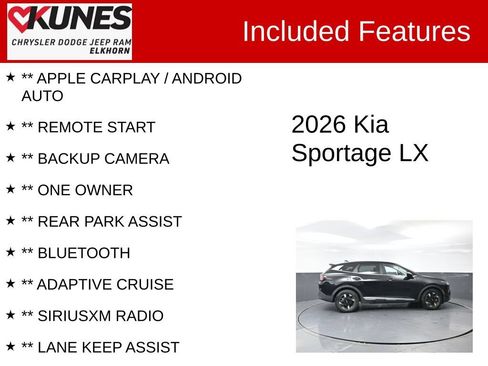 Used 2026 Kia Sportage LX FWD image 2