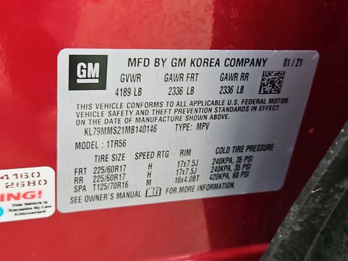 Used 2021 Chevrolet TrailBlazer LS image 33