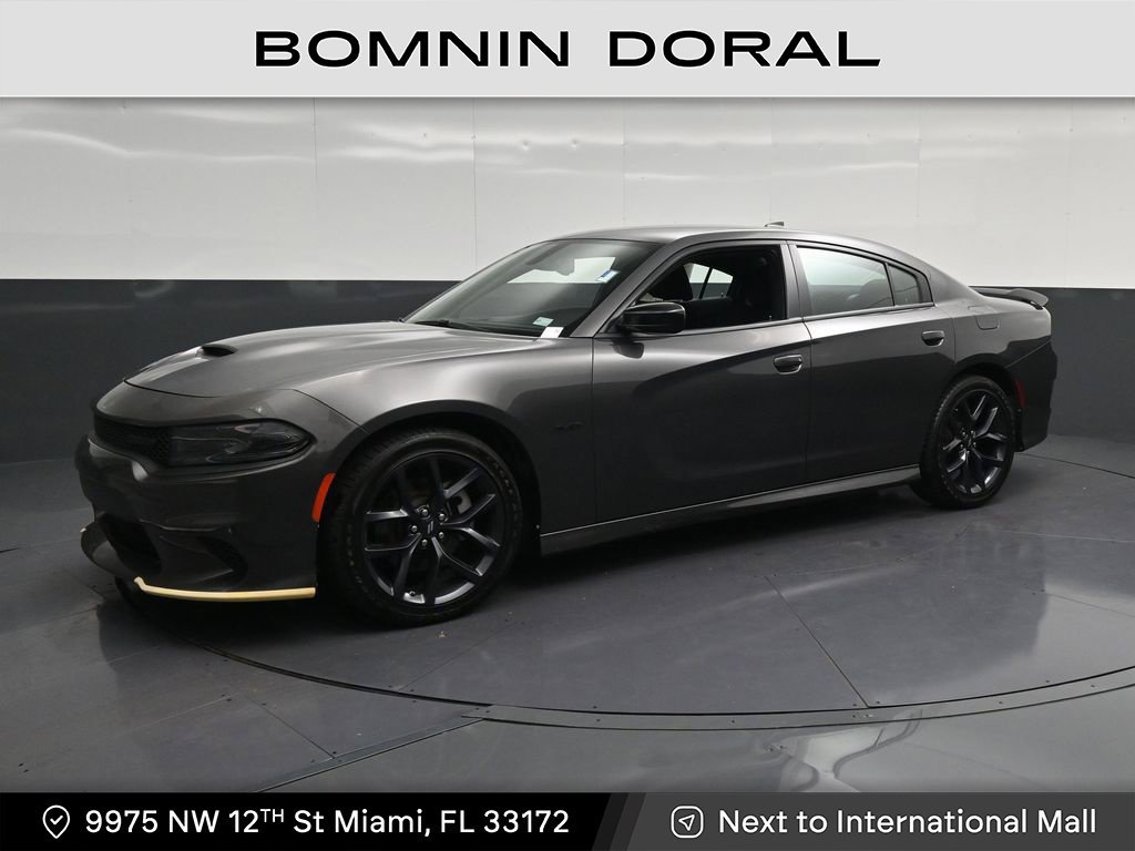 Used 2023 Dodge Charger R/T w/ Blacktop Package RWD image 1