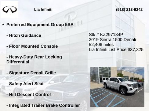 Used 2019 GMC Sierra 1500 Denali w/ Denali Ultimate Package AWD/4WD image 16