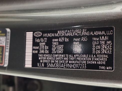 Used 2022 Hyundai Tucson SEL FWD image 32