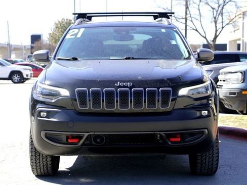 Used 2021 Jeep Cherokee Trailhawk w/ Premium Leather Package image 8