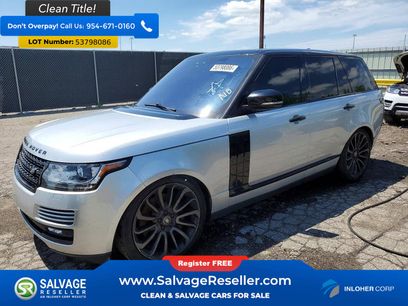 Used 2017 Land Rover Range Rover Supercharged