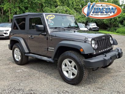 Used 2016 Jeep Wrangler Sport w/ Quick Order Package 23S