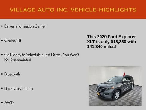 Used 2020 Ford Explorer XLT w/ Comfort Package image 14