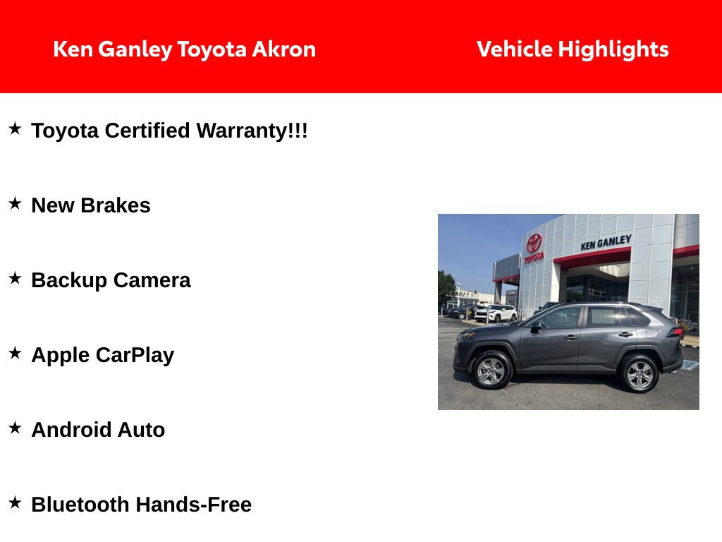 Certified 2024 Toyota RAV4 XLE FWD image 4