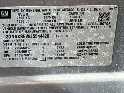 Used 2018 Chevrolet Equinox LT AWD/4WD image 22