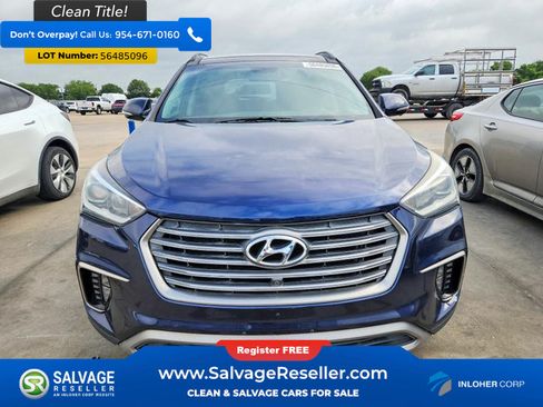 Used 2017 Hyundai Santa Fe Limited AWD/4WD image 7