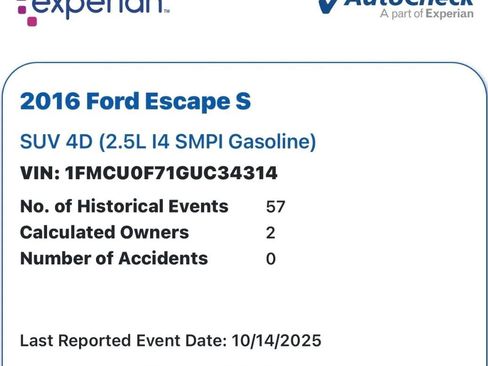 Used 2016 Ford Escape S image 3