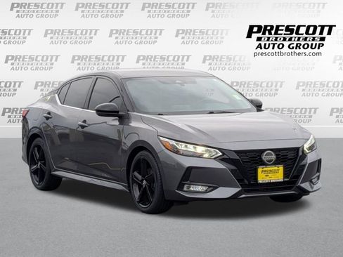 Used 2023 Nissan Sentra SR w/ Midnight Edition Package FWD image 1