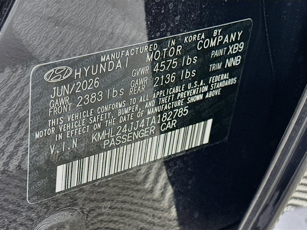 New 2026 Hyundai Sonata Blue FWD image 22