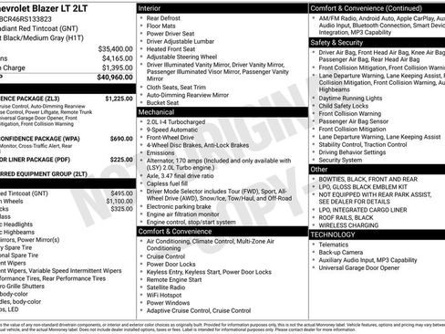 Used 2024 Chevrolet Blazer LT w/ Convenience Package image 6