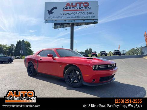 Used 2015 Dodge Challenger R/T Scat Pack w/ Leather Interior Group RWD image 1