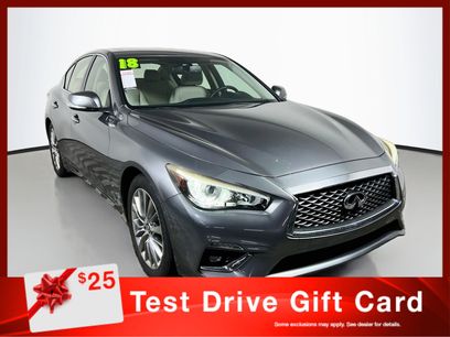 Used 2018 INFINITI Q50 Luxe