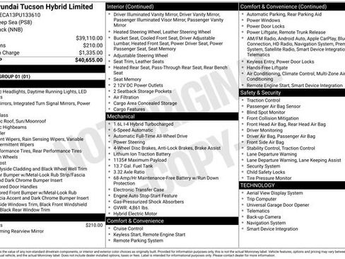 Certified 2023 Hyundai Tucson Limited image 10